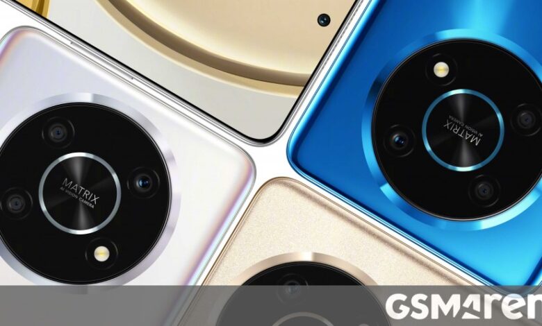 Honor X30 appears in official images, live photos